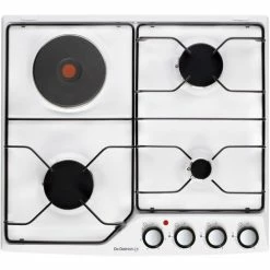 Gemischtes Kochfeld 60 Cm 4 Weiße Brenner - Dpe7610wm - De Dietrich