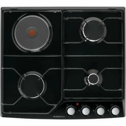 4-Flammen-Emaille-Mischkochfeld Schwarz - Dpe7610bm - De Dietrich
