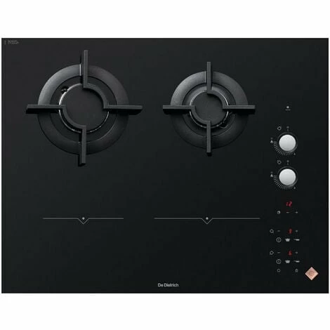 Mischgas- Und Induktionskochfeld 65cm 4 Flammen Schwarz - Dpi7602bm - De Dietrich 1 Mischgas- Und Induktionskochfeld 65cm 4 Flammen Schwarz - Dpi7602bm - De Dietrich